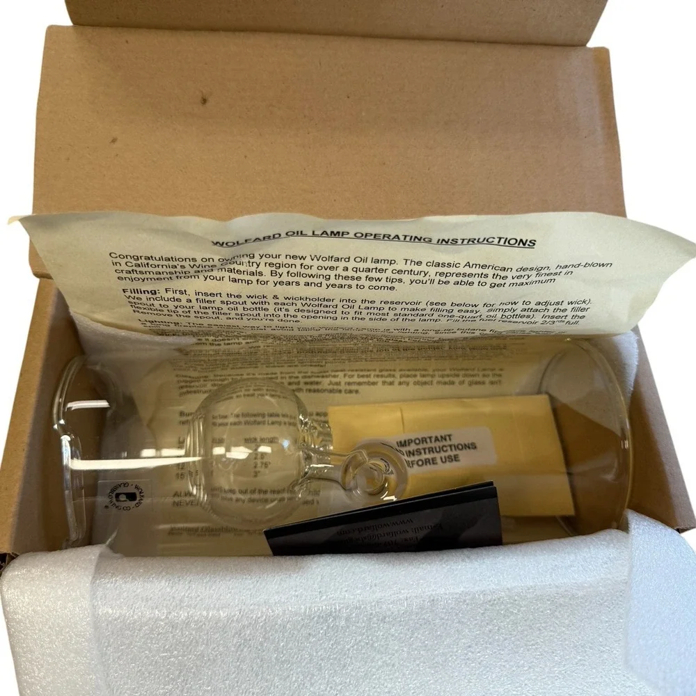 Vtg WOLFARD Glassblowing Co 9